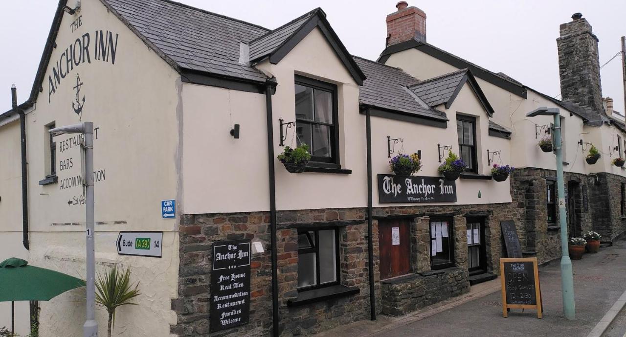 The Anchor Inn Hartland Exteriér fotografie